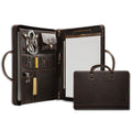 New Arrival Vintage-Style Briefcase Made From Full-Grain Crazy Horse Leather