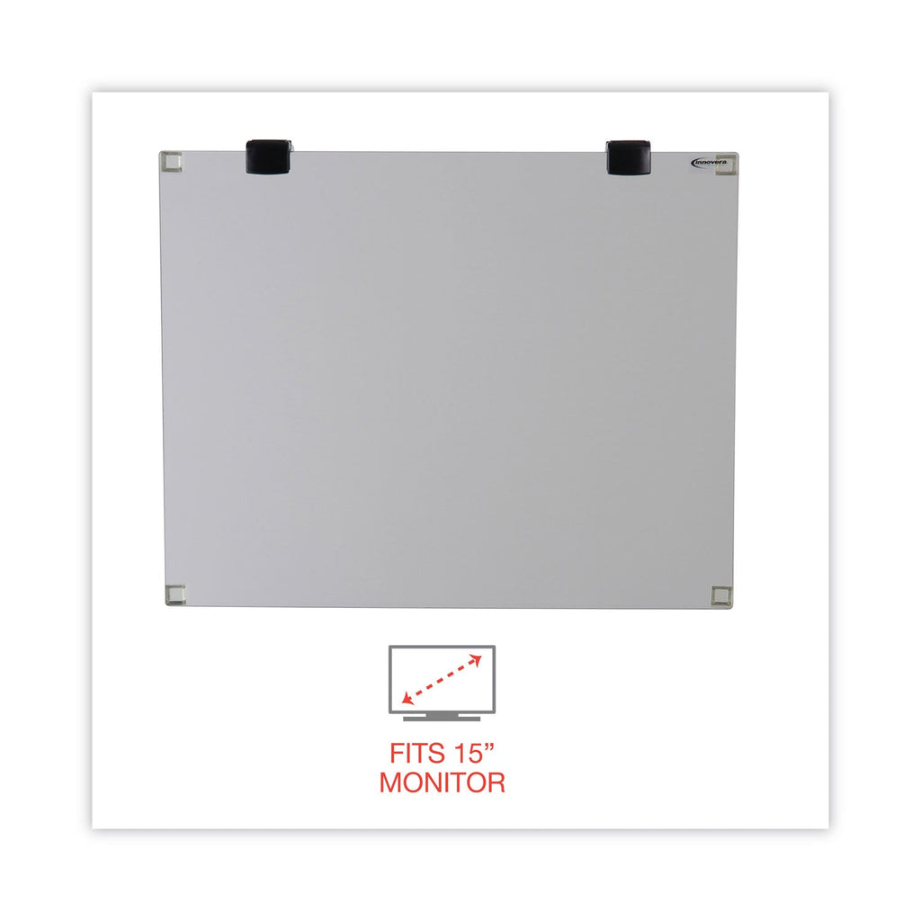 Innovera Premium Antiglare Blur Privacy Monitor Filter for 15" LCD