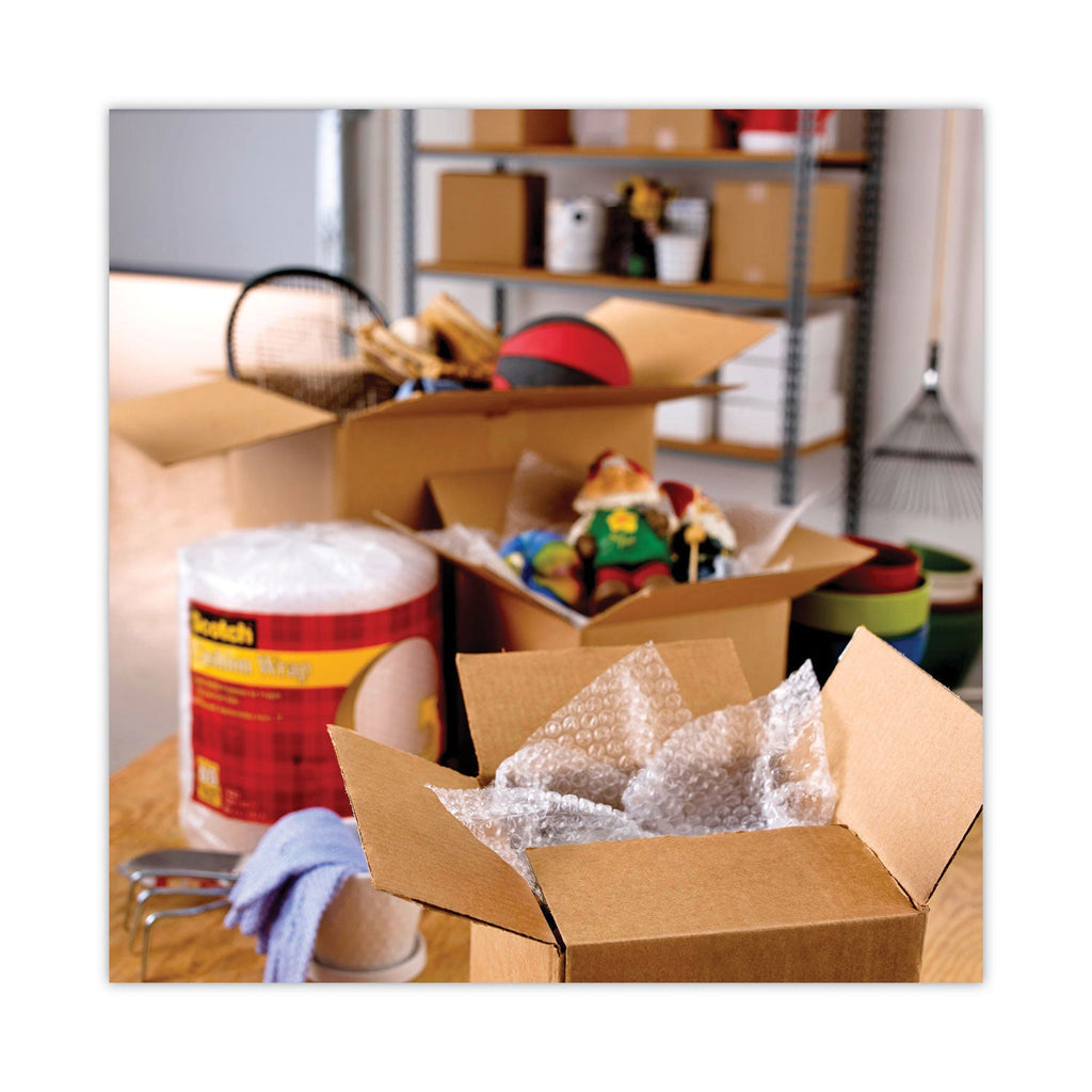 Scotch Greener Commercial Grade Packaging Tape with Dispenser, 1.5" Core, 1.88" x 58.33 ft, Clear