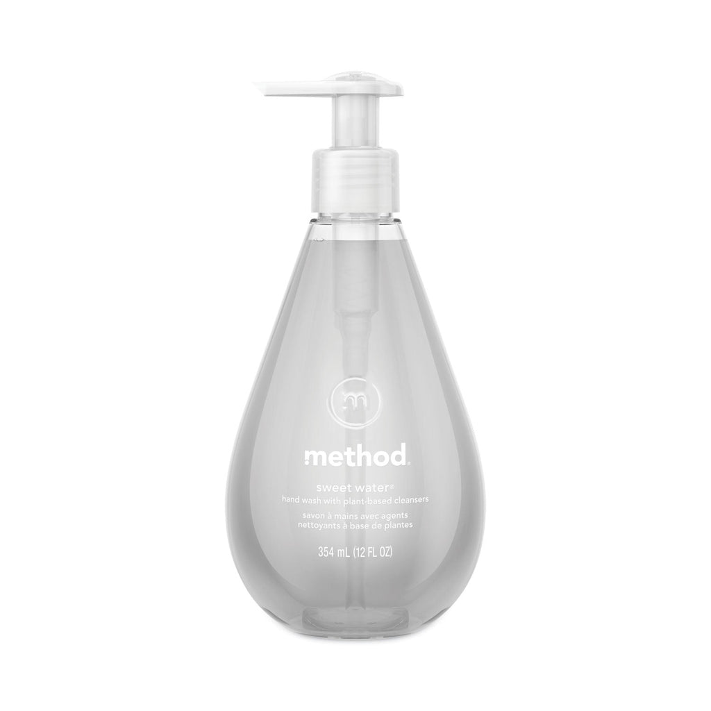 Method Gel Hand Wash, Sweet Water, 12 oz Pump Bottle