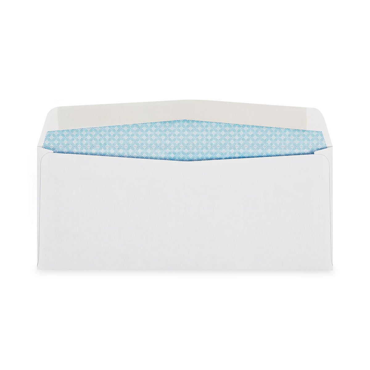 Quality Park Double Window Security-Tinted Check Envelope, #8 5/8, Commercial Flap, Gummed Closure, 3.63 x 8.63, White, 1,000/Box