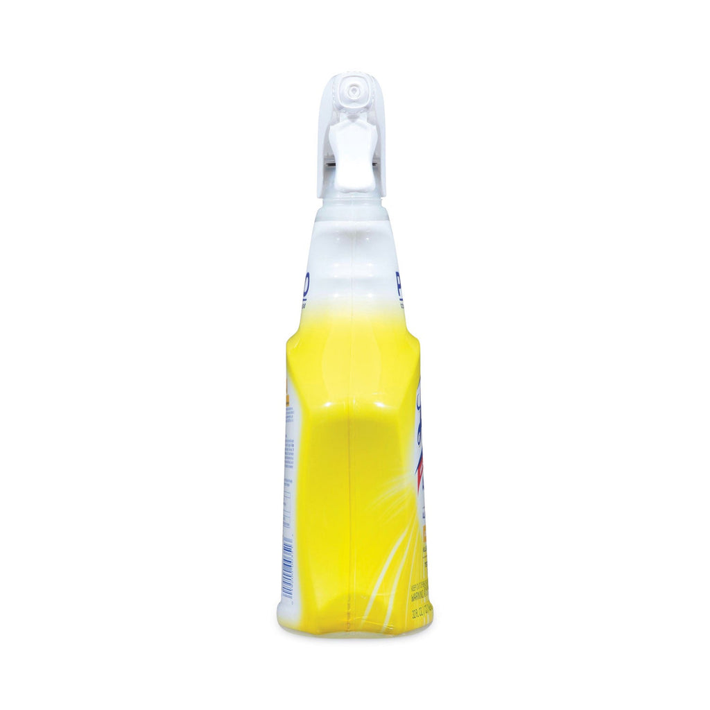 Professional LYSOL Advanced Deep Clean All Purpose Cleaner, Lemon Breeze, 32 oz Trigger Spray Bottle, 12/Carton