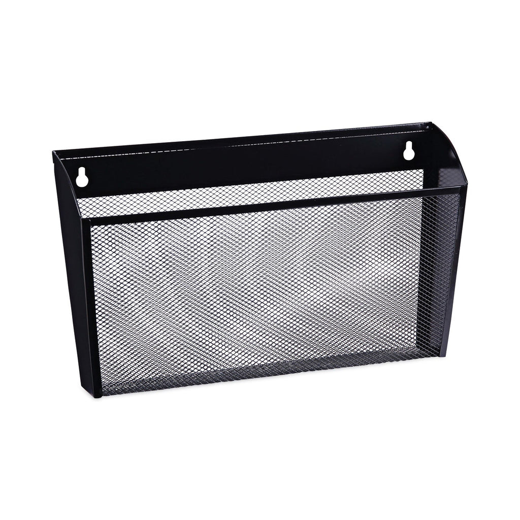 Universal Metal Mesh Wall File, Letter Size, 14.13" x 3.38" x 13", Black