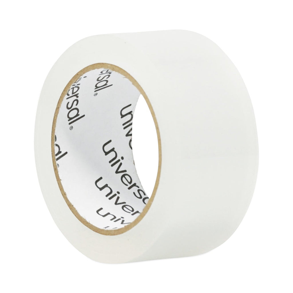 Universal Heavy-Duty Acrylic Box Sealing Tape, 3" Core, 1.88" x 54.6 yds, Clear, 6/Pack