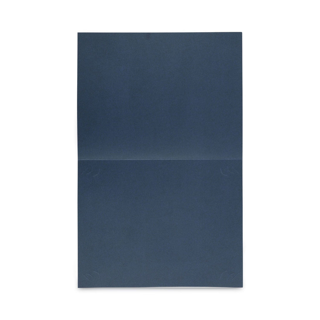 Universal Certificate/Document Cover, 8.5 x 11; 8 x 10; A4, Navy, 6/Pack