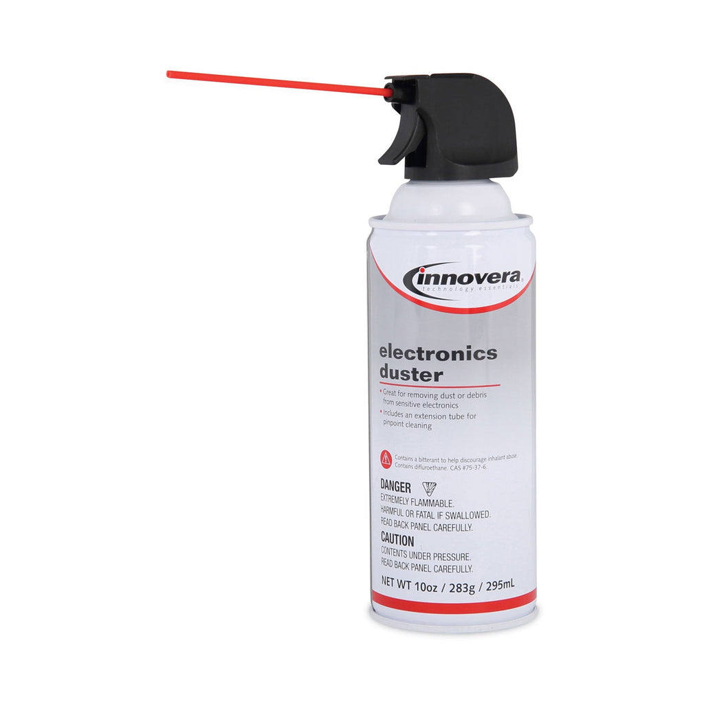 Innovera Compressed Air Duster Cleaner, 10 oz Can
