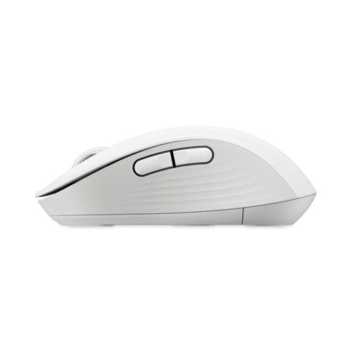 Logitech Signature M650 for Business Wireless Mouse, Large, 2.4 GHz Frequency, 33 ft Wireless Range, Right Hand Use, Off White