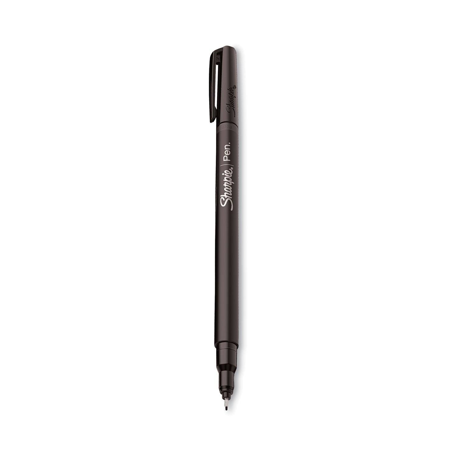 Sharpie Water-Resistant Ink Porous Point Pen Value Pack, Stick, Fine 0.4 mm, Black Ink, Black Barrel, 36/Pack