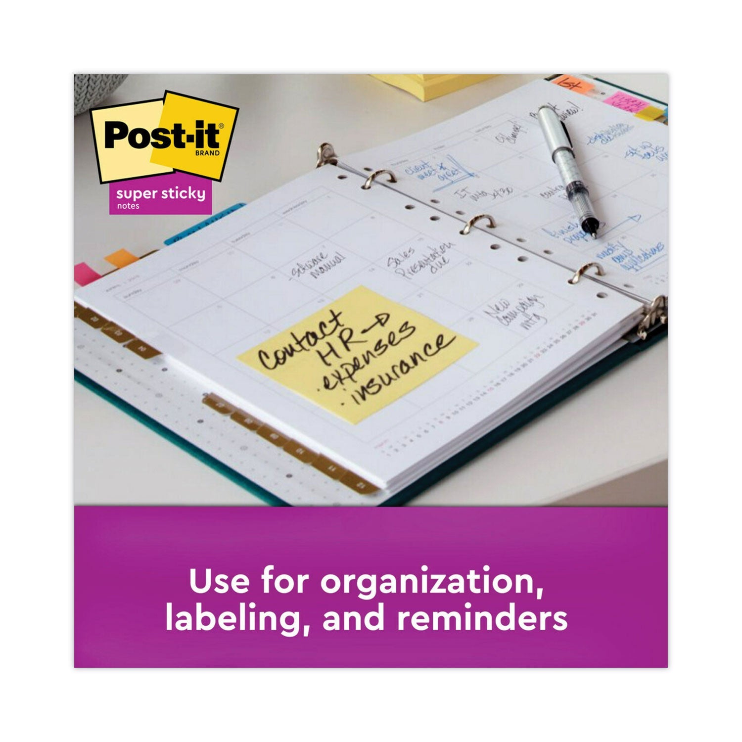 Post-it Pads in Canary Yellow, Cabinet Pack, 3" x 3", 90 Sheets/Pad, 24 Pads/Pack