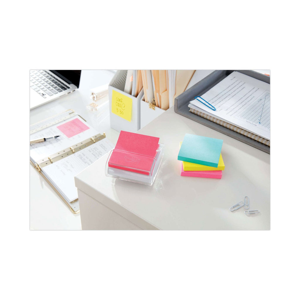 Post-it Original Pop-up Refill, 3" x 3", Poptimistic Collection Colors, 100 Sheets/Pad, 6 Pads/Pack