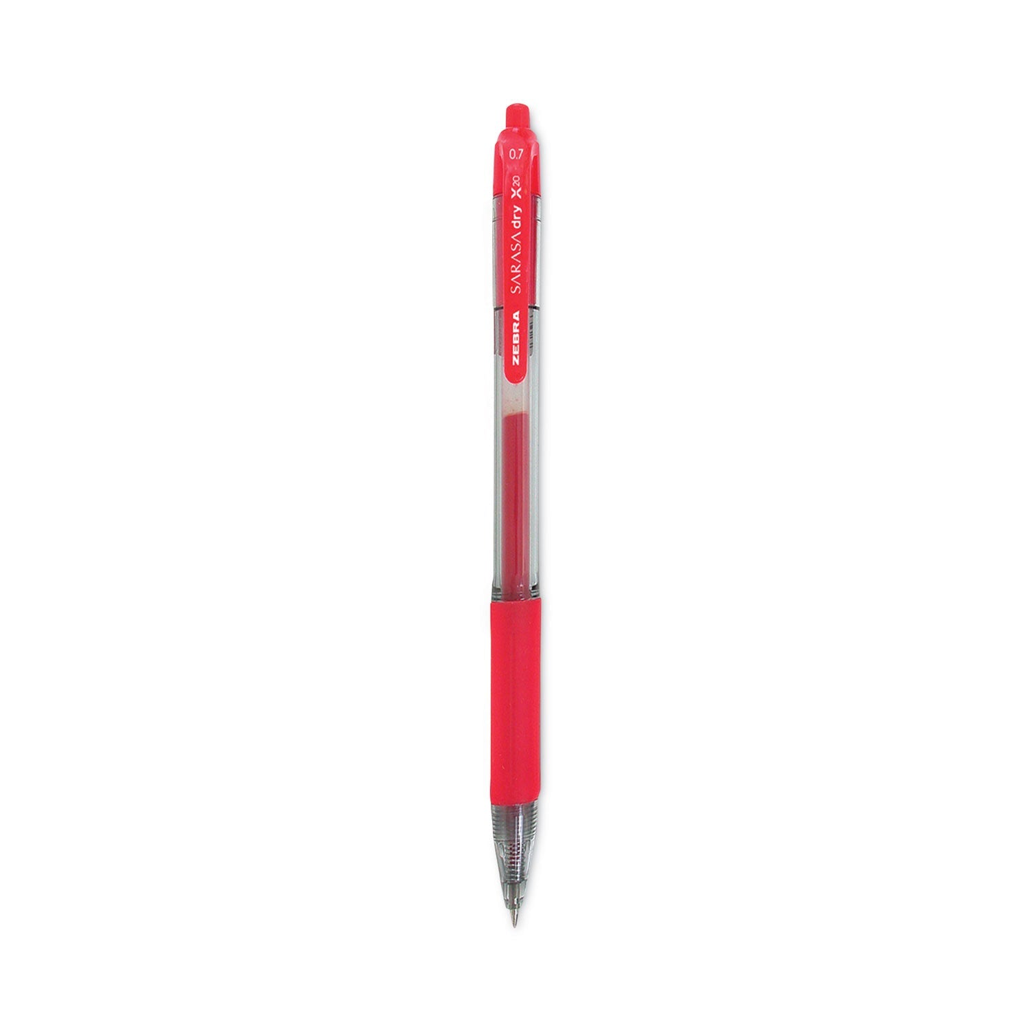 Zebra Sarasa Dry Gel X20 Gel Pen, Retractable, Medium 0.7 mm, Assorted Ink and Barrel Colors, 36/Pack