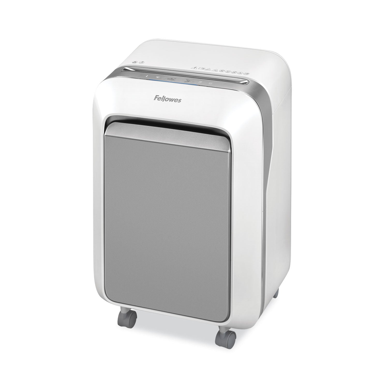 Fellowes Powershred LX210 Micro-Cut Shredder, 16 Manual Sheet Capacity, White