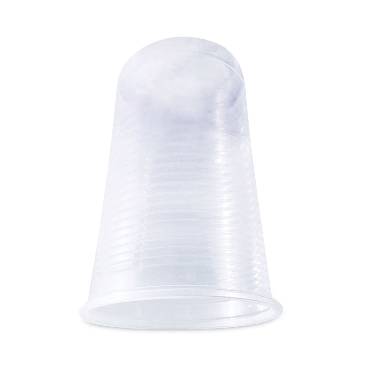 Plastifar Plastic Cold Cups, 12 oz, Translucent, 1,000/Carton