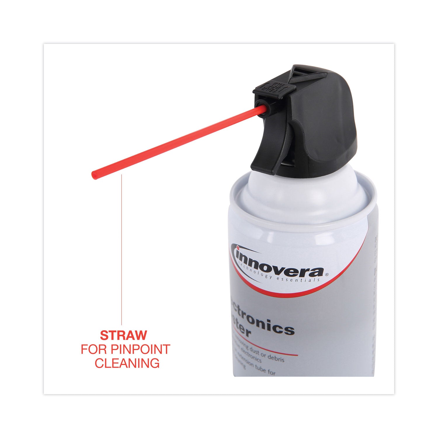 Innovera Compressed Air Duster Cleaner, 10 oz Can