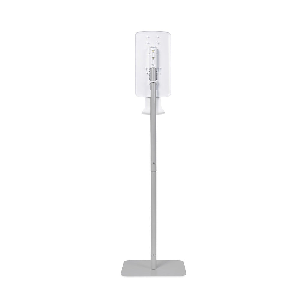Dial FIT Touch Free Dispenser Floor Stand, 15.7 x 15.7 x 58.3, White