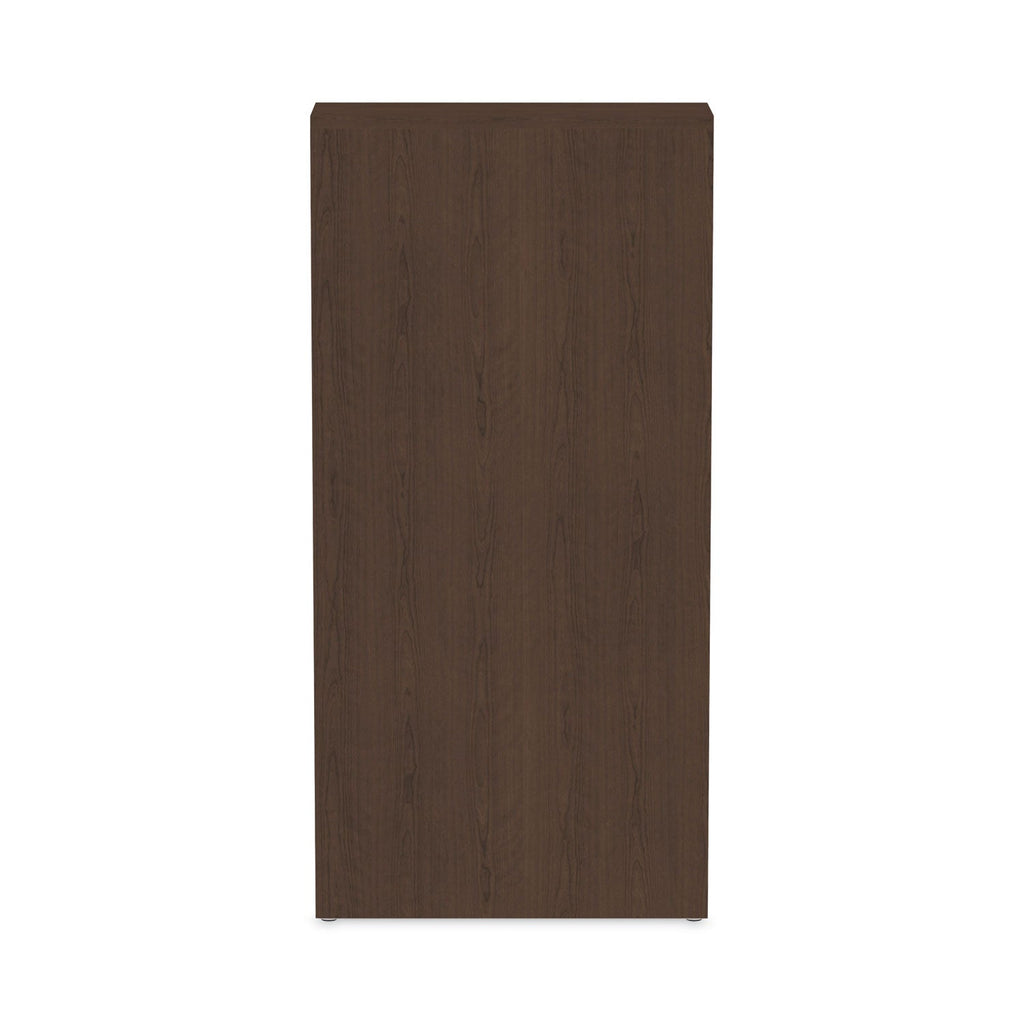 Alera Valencia Series Bookcase, Five-Shelf, 31.75w x 14d x 64.75h, Espresso