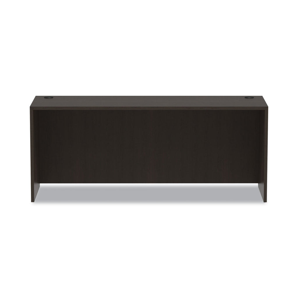 Alera Valencia Series Credenza Shell, 70.88w x 23.63d x 29.5h, Espresso