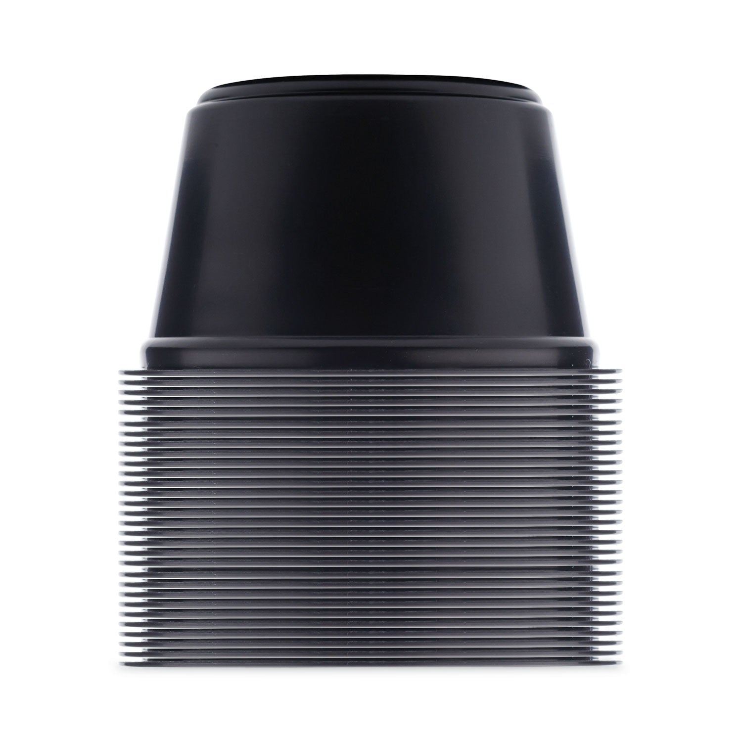 SupplyCaddy Portion Cups, 2 oz, Black, 2,500/Carton