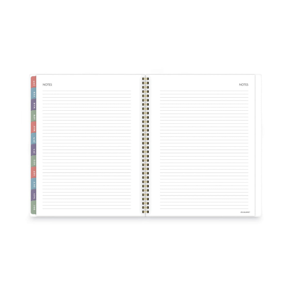 AT-A-GLANCE Badge Hand Drawn Geo Weekly/Monthly Planner, Badge Geo Artwork, 11x8.5, Blue/White Cover, 13-Month(Jan to Jan): 2023 to 2024