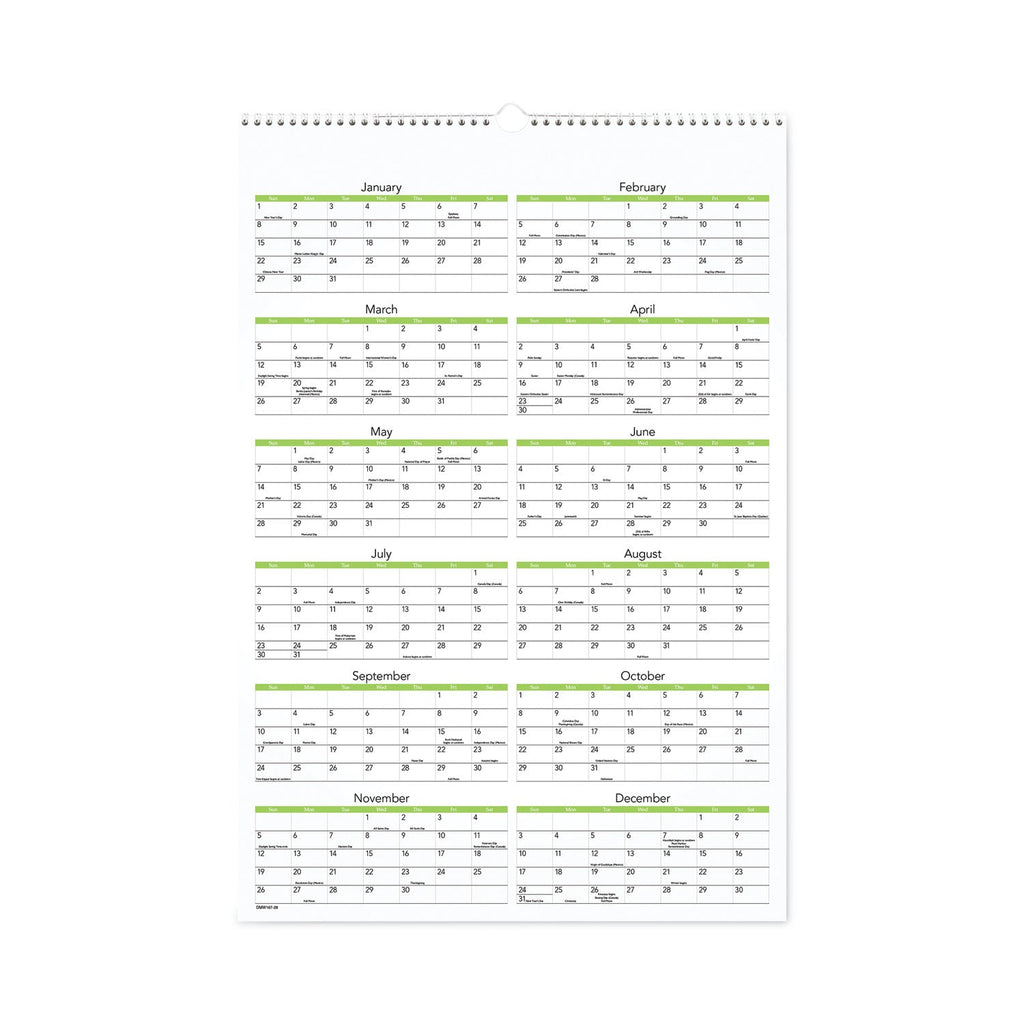 AT-A-GLANCE Puppies Monthly Wall Calendar, Puppies Photography, 15.5 x 22.75, White/Multicolor Sheets, 12-Month (Jan to Dec): 2023