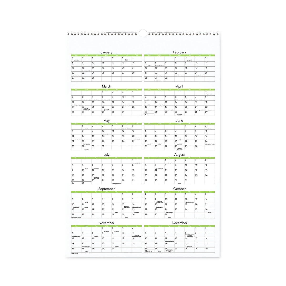 AT-A-GLANCE Puppies Monthly Wall Calendar, Puppies Photography, 15.5 x 22.75, White/Multicolor Sheets, 12-Month (Jan to Dec): 2023
