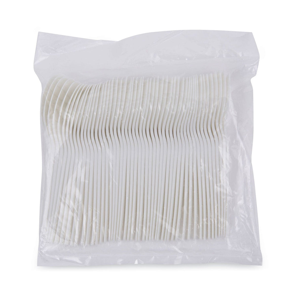 Eco-Products Plantware Compostable Cutlery, Spoon, 6", Pearl White, 50/Pack, 20 Pack/Carton