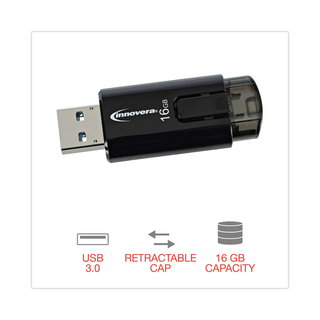 Innovera USB 3.0 Flash Drive, 16 GB
