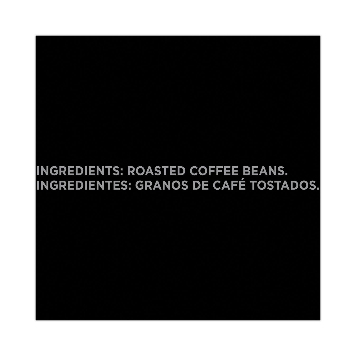 Nescafé Espresso Whole Roasted Coffee Beans, 2 lb Bag, 8/Carton