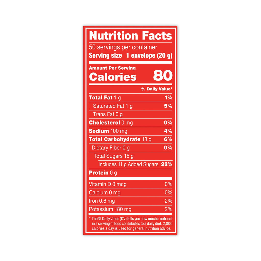 Nestlé Hot Cocoa Mix, Dark Chocolate, 0.71 Packets, 50 Packets/Box, 6 Boxes/Carton