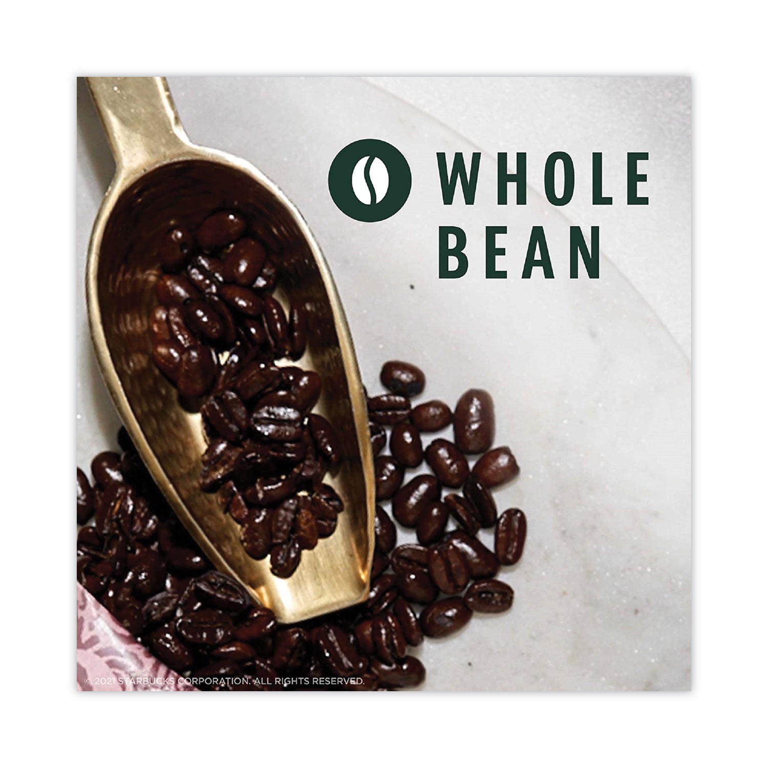 Starbucks Whole Bean Coffee, Pike Place Roast, 1 lb Bag