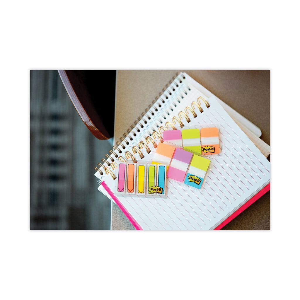 Post-it Standard Page Flags in Dispenser, Purple, 50 Flags/Dispenser, 2 Dispensers/Pack