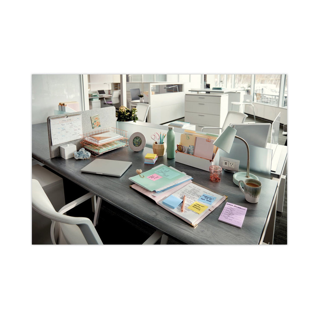 Post-it Original Recycled Pop-up Notes, 3" x 3", Sweet Sprinkles Collection Colors, 100 Sheets/Pad, 12 Pads/Pack