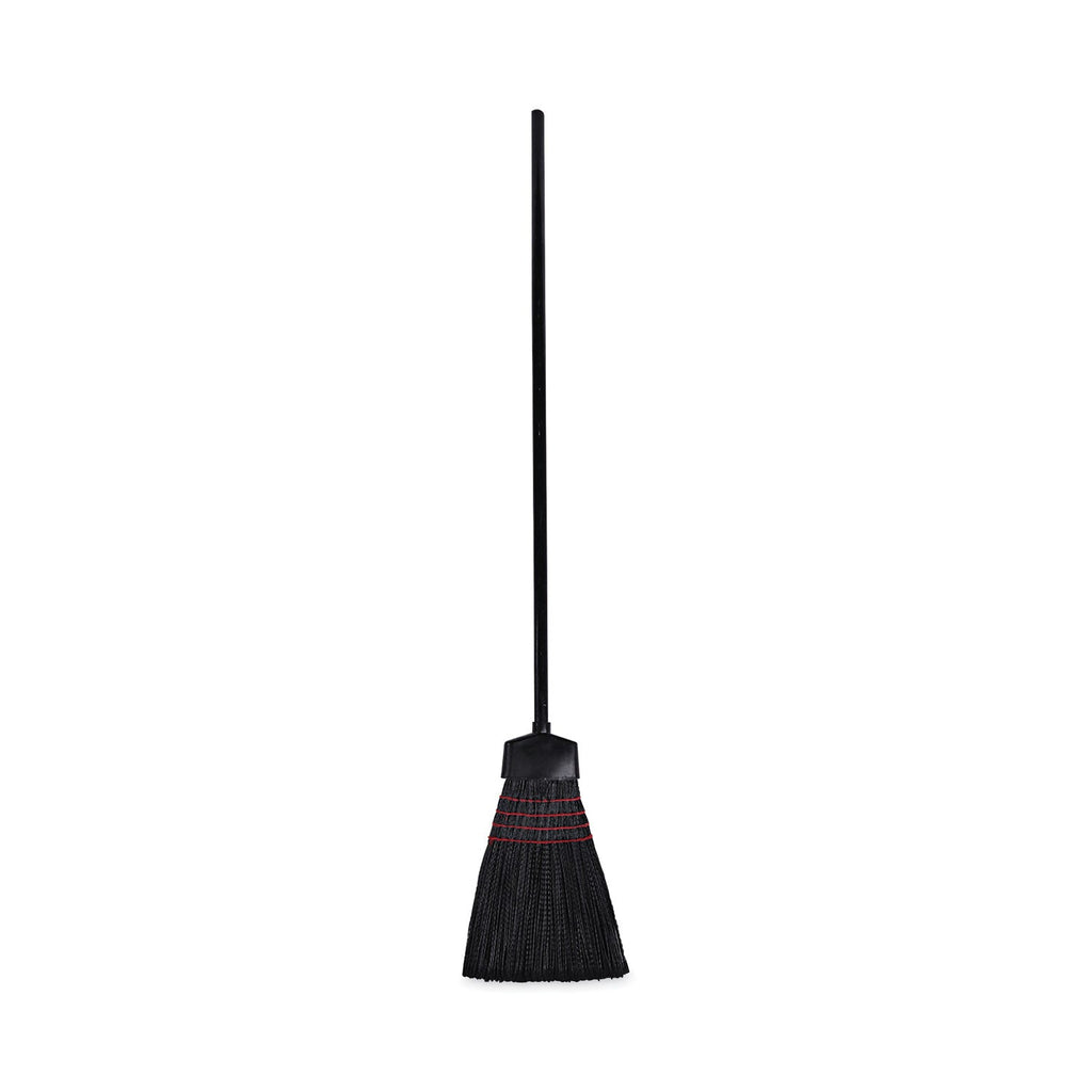 Boardwalk Maid Broom, Plastic Bristles, 54" Overall Length, Dozen