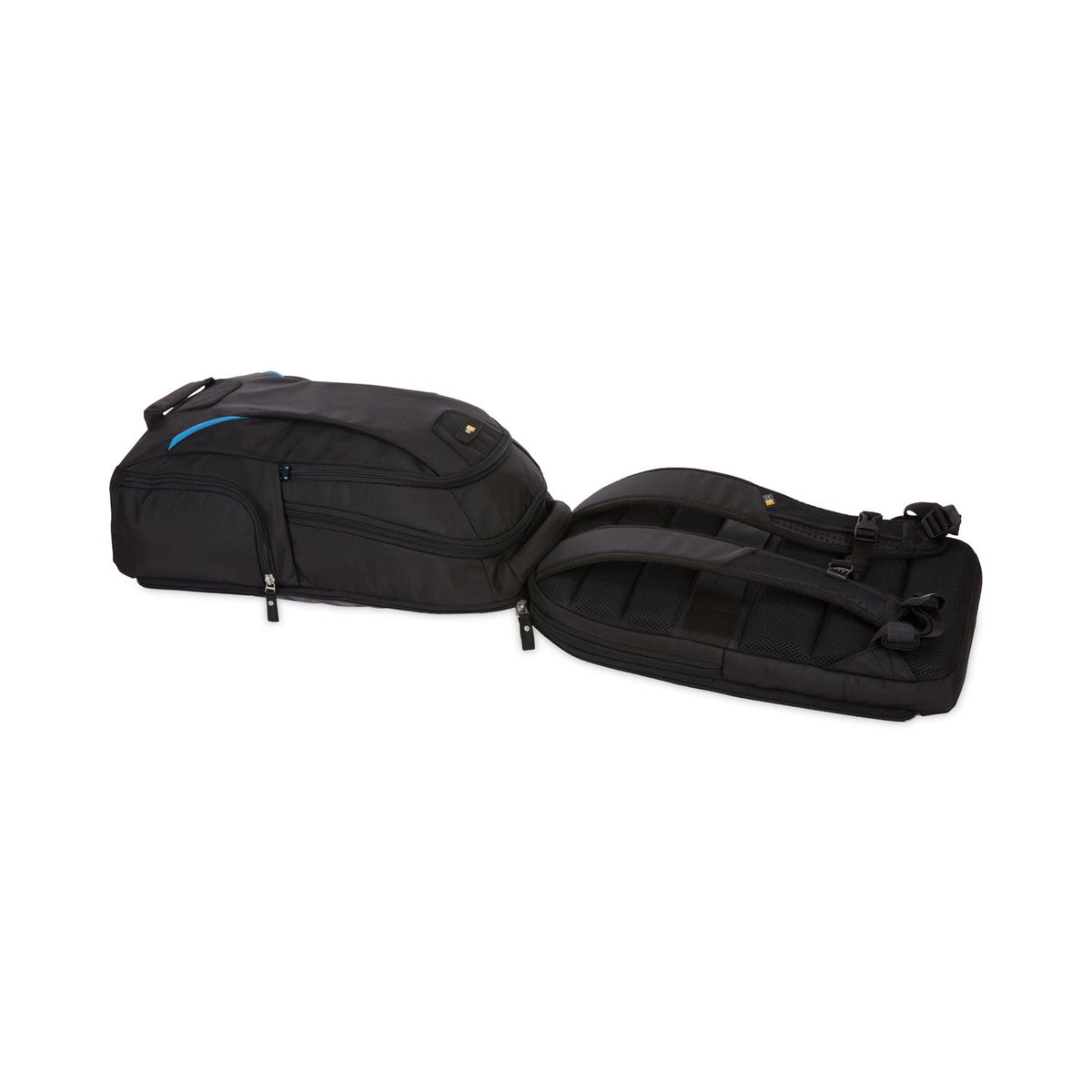 Case Logic Checkpoint Friendly Backpack, Fits Devices Up to 15.6", Polyester, 2.76 x 13.39 x 19.69, Black