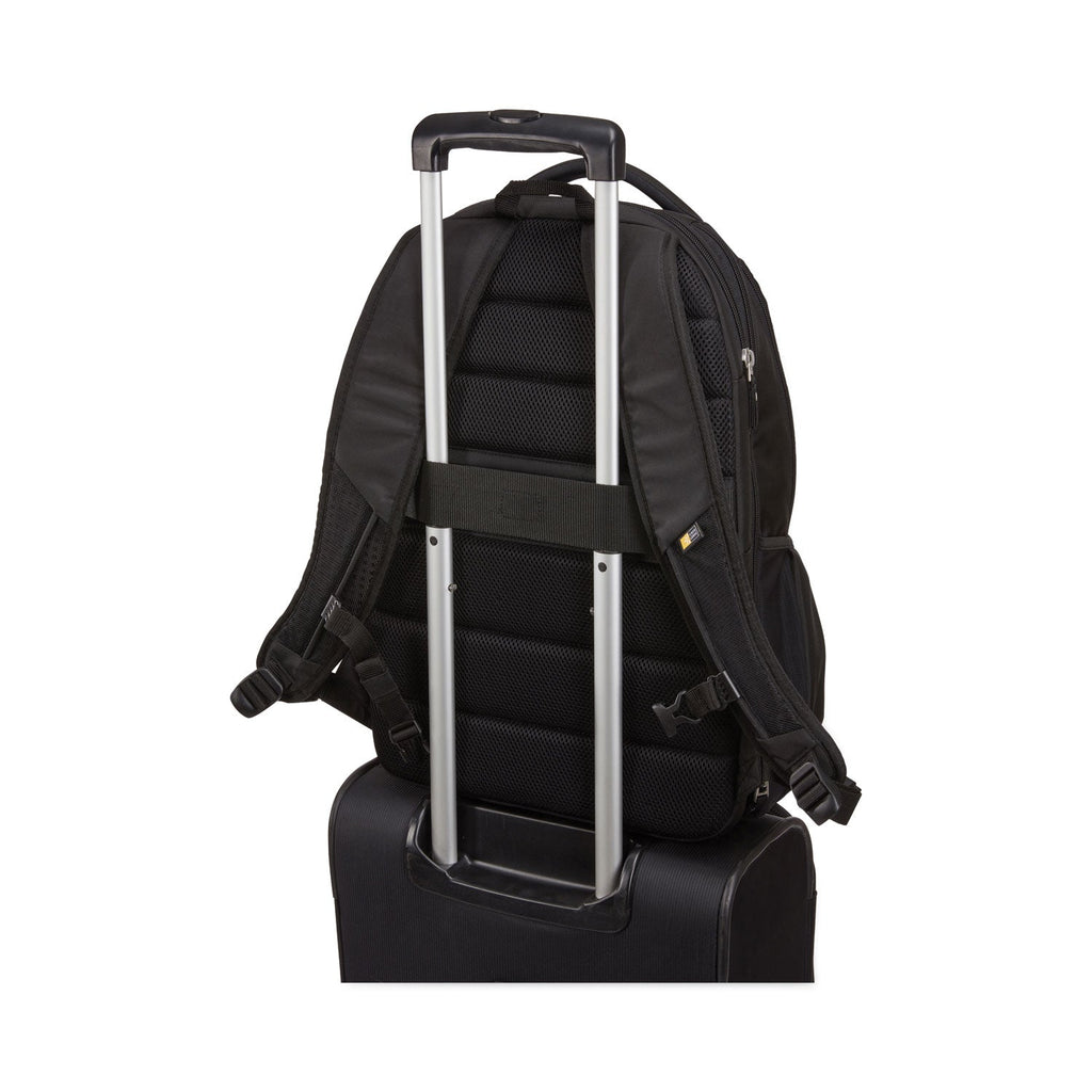 Case Logic Checkpoint Friendly Backpack, Fits Devices Up to 15.6", Polyester, 2.76 x 13.39 x 19.69, Black