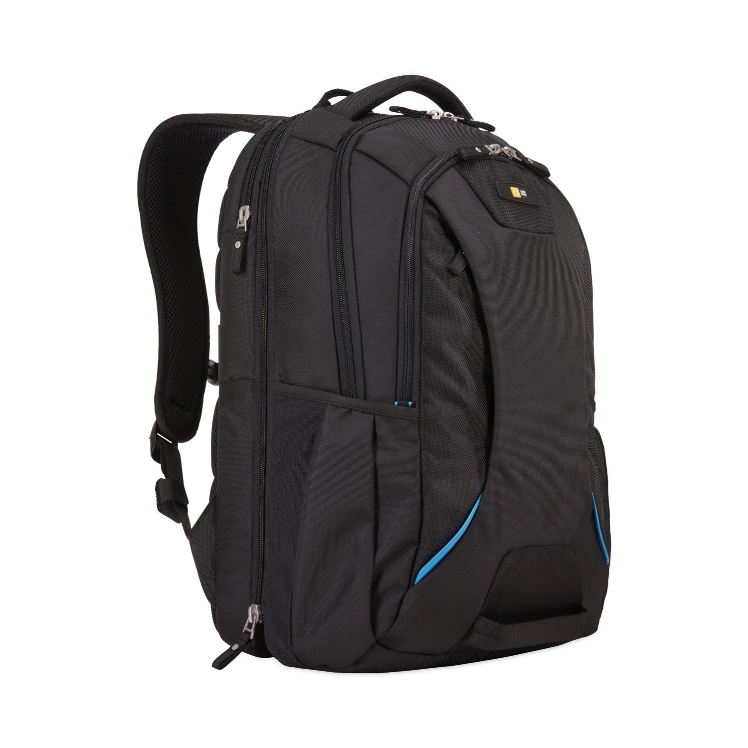 Case Logic Checkpoint Friendly Backpack, Fits Devices Up to 15.6", Polyester, 2.76 x 13.39 x 19.69, Black
