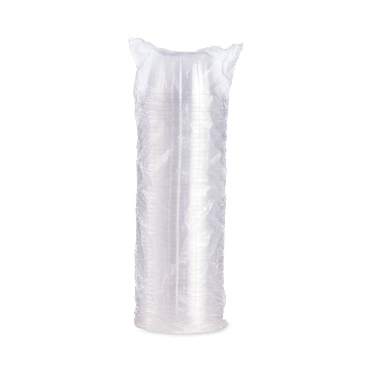 Dart D-T Sundae/Cold Cup Lids, Fits 6, 8, 12 oz Foam Cups, Clear, 50/Pack, 20 Packs/Carton