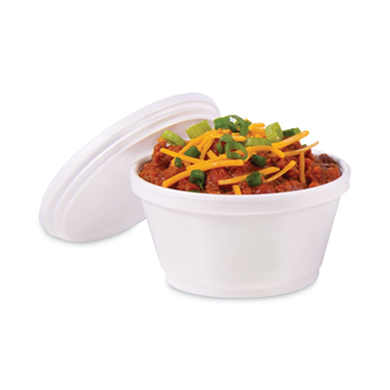 Dart Foam Container, 8 oz, White, 1,000/Carton