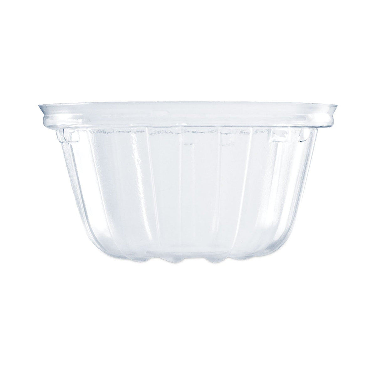 Dart D-T Sundae/Cold Cup Lids, Fits 6, 8, 12 oz Foam Cups, Clear, 50/Pack, 20 Packs/Carton