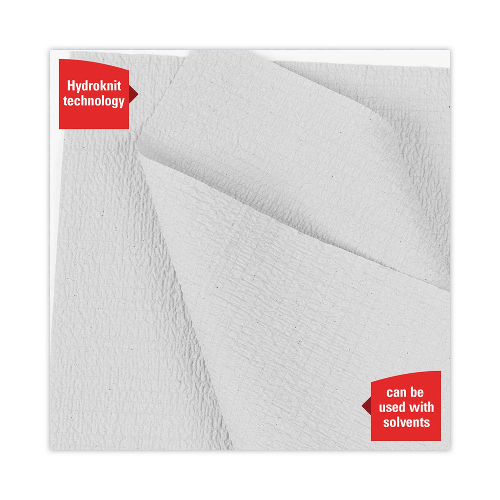WypAll General Clean X60 Cloths, Small Roll, 9.8 x 13.4, White, 130/Roll, 12 Rolls/Carton