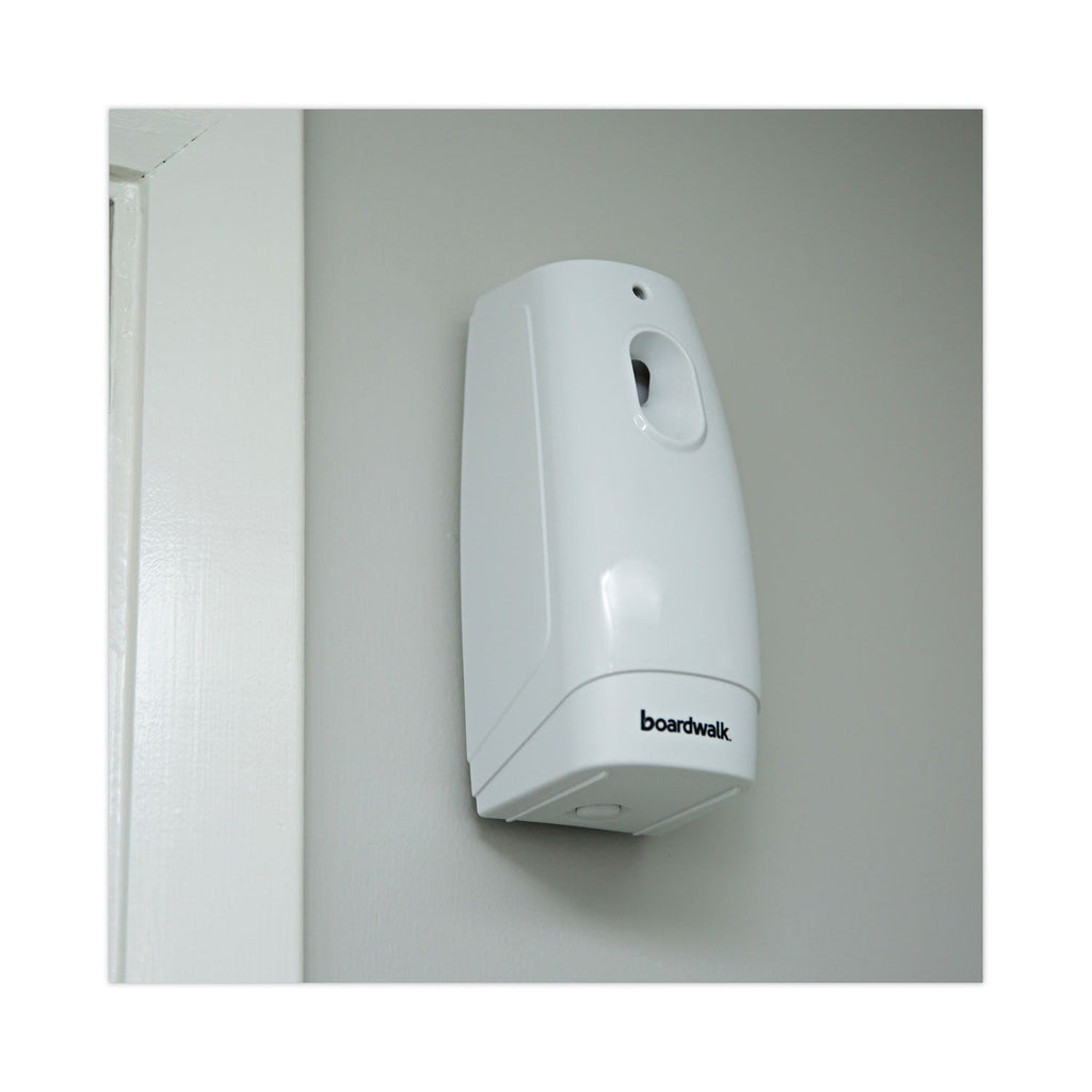 Boardwalk Air Freshener Dispenser Starter Kit, White, Cinnamon Sunset, 5.3 oz