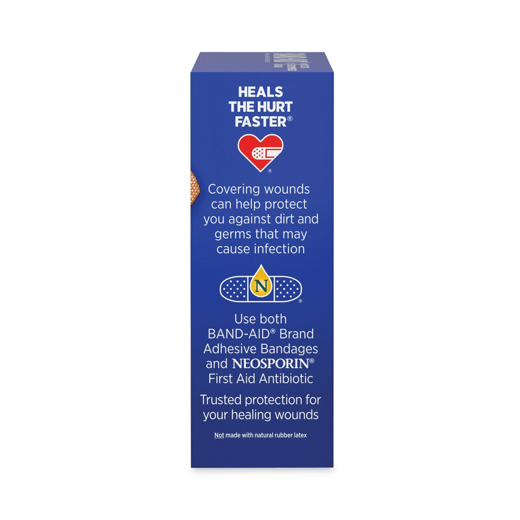 BAND-AID Flexible Fabric Adhesive Tough Strip Bandages, 1 x 4, 20/Box