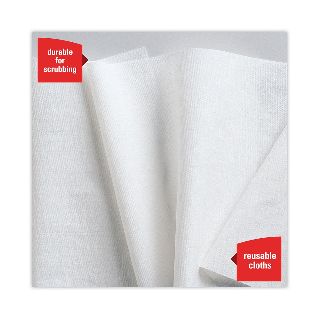 WypAll Power Clean X80 Heavy Duty Cloths, Jumbo Roll, 12.4 x 12.2, White, 475/Roll