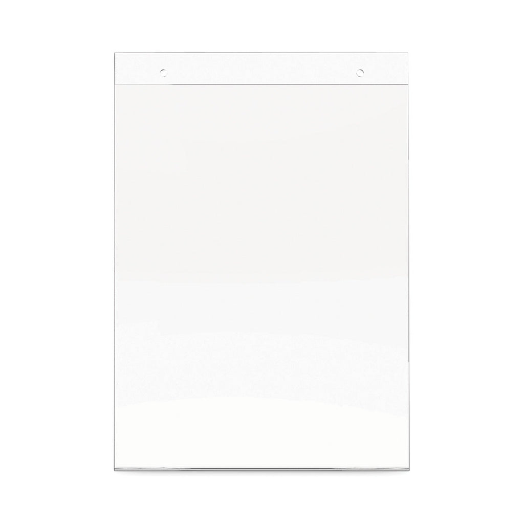 deflecto Classic Image Wall-Mount Sign Holder, Portrait, 8.5 x 11, Clear
