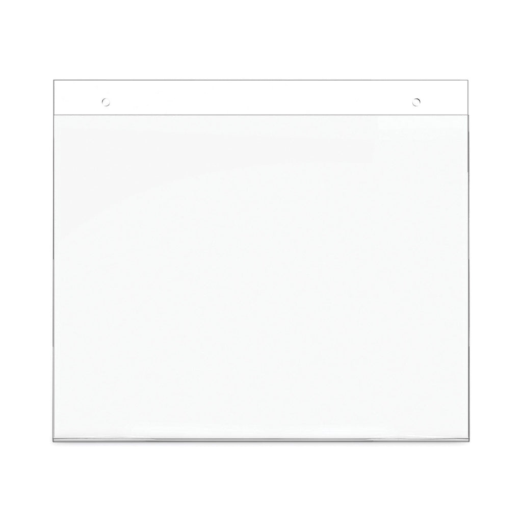 deflecto Classic Image Wall-Mount Sign Holder, Landscape, 11 x 8.5, Clear