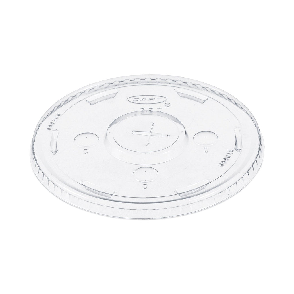 Dart Conex C-Cup Lids, Fits Plastic Cups, Fits 32 oz Cups, Clear, 50/Pack, 20 Packs/Carton
