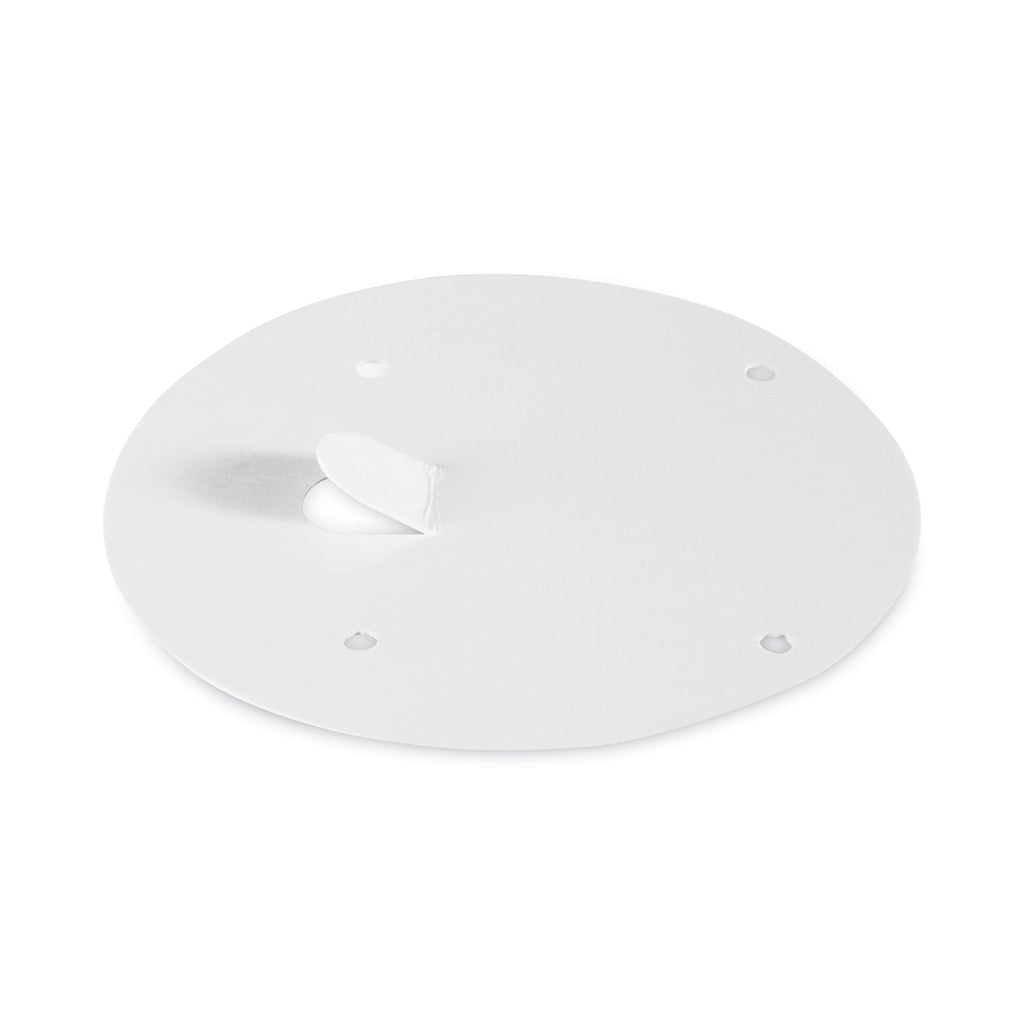 Dart Paper Tab Lids for Buckets, White, Fits 53 oz Buckets, 600/Carton