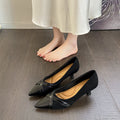 French Style High Heels Four Season Low Cut Pumps Pointed Toe 2026 New Fairy Style Stiletto Fashion Shoes 5.5cm Heel