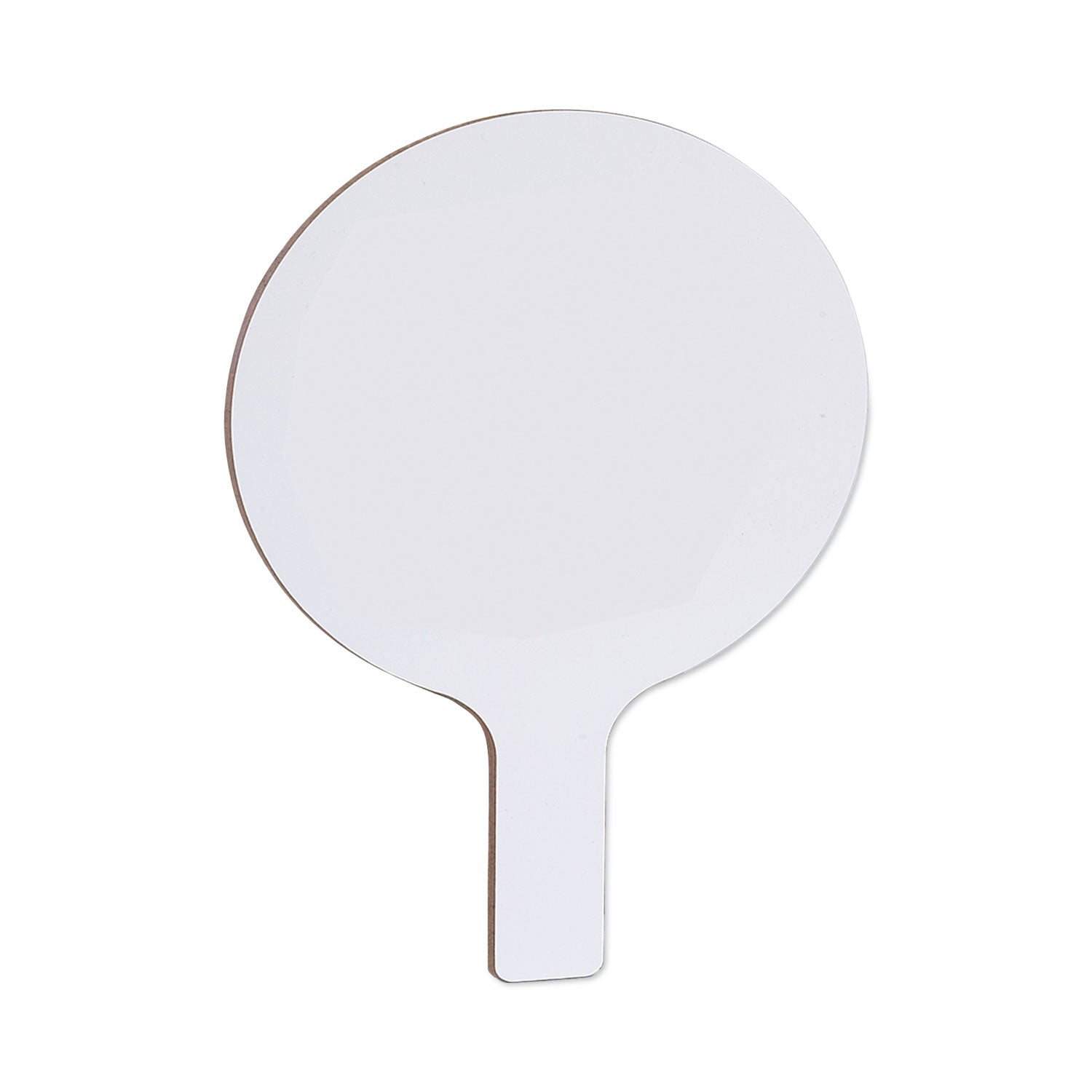 Flipside Dry Erase Paddle, 9 x 5, White, 12/Pack