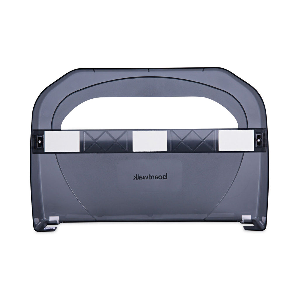 Boardwalk Toilet Seat Cover Dispenser, 17.25 x 3.13 x 11.75, Smoke Black